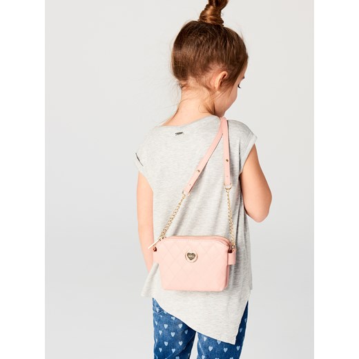 Mohito - Mini torebka dla dziewczynki little princess - Różowy Mohito bezowy One Size 