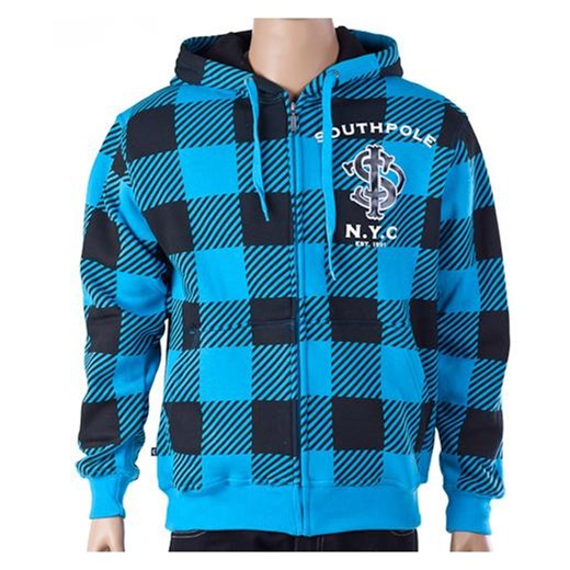 Bluza Southpole Chess Blue