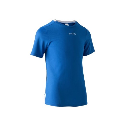Koszulka F100 niebieski Kipsta 10 LAT Decathlon
