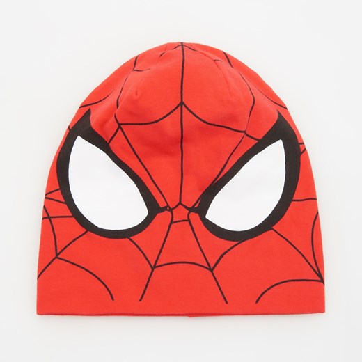 Reserved - Czapka spiderman - Czerwony pomaranczowy Reserved M