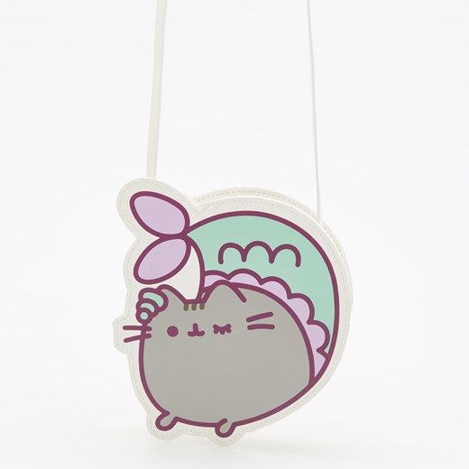 Reserved - Torebka pusheen - Biały Reserved szary One Size Reserved.