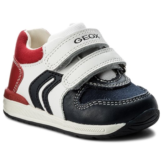 Półbuty GEOX - B Rishon B. A B640RA 08510 C0899 M White/Navy Geox szary 23 eobuwie.pl