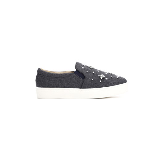 Granatowe Slip On Instan