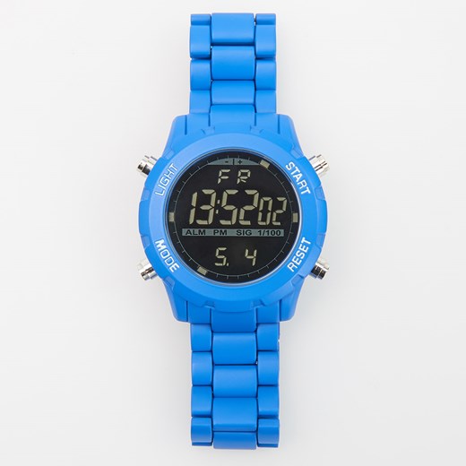 Reserved - Zegarek z regulowanym paskiem - Niebieski niebieski Reserved One Size Reserved.