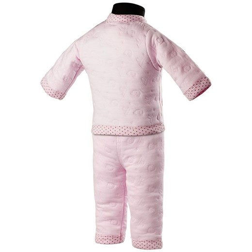 Cieplutki zestaw piżamka dla niemowlaka - niebieski   60 world-style.pl