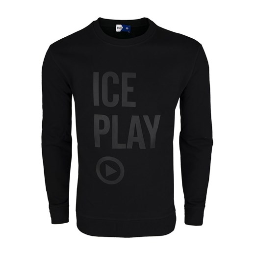 Bluza Ice Play By ICEBERG czarny Ice Play By Iceberg  VisciolaFashion