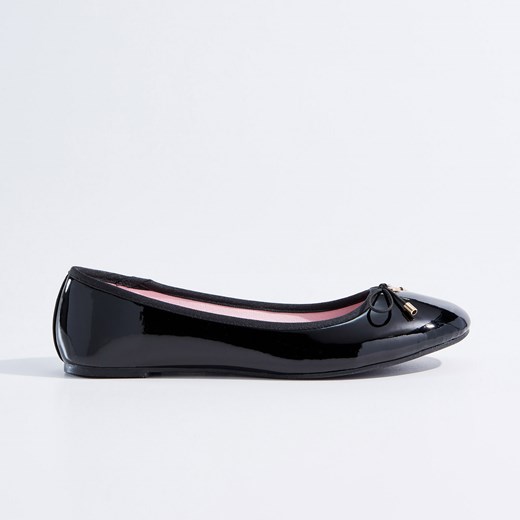 Mohito - Damskie baleriny little princess - Czarny Mohito szary 38 