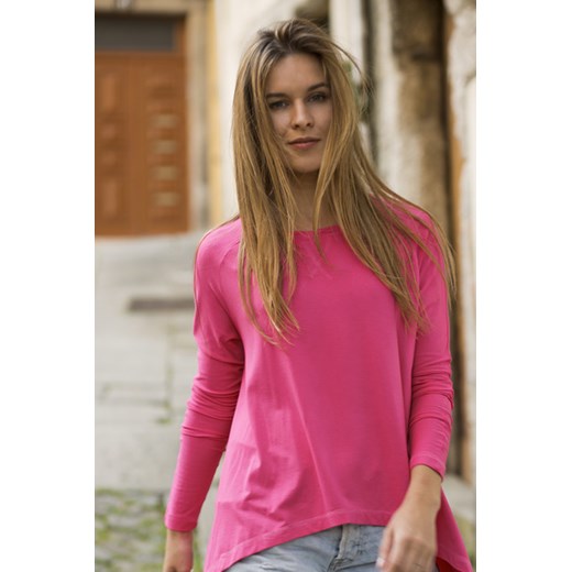 SOFISTKA fuksja - bluzka -40% rozowy Risk XS, S, M, L, XL Risk Made in Warsaw promocja