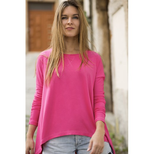 SOFISTKA fuksja - bluzka -40% Risk rozowy XS, S, M, L, XL Risk Made in Warsaw wyprzedaż