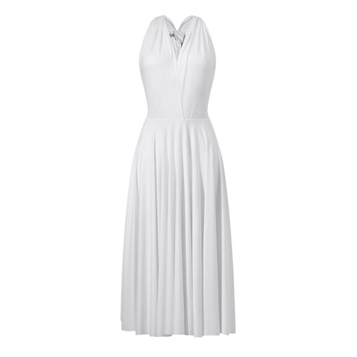 INFINITY DRESS midi white - sukienka -40% Risk szary M, L Risk Made in Warsaw okazyjna cena