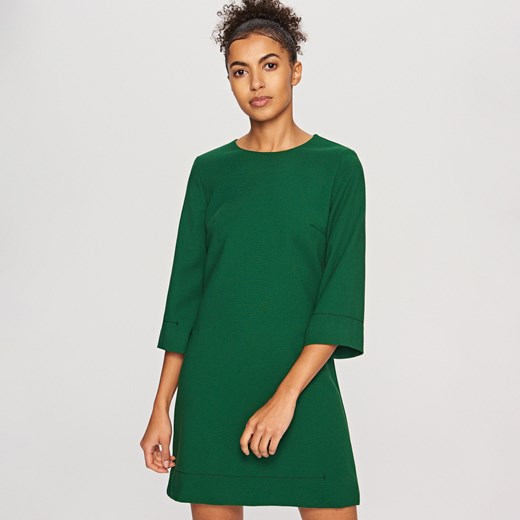 Reserved - Sukienka mini - Zielony Reserved zielony 46 