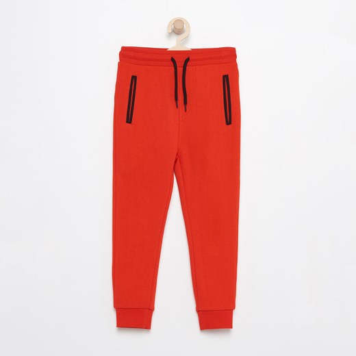 Reserved - Spodnie dresowe - Czerwony Reserved pomaranczowy 98 