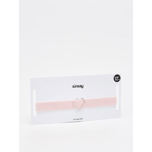 Sinsay - Choker - Różowy Sinsay One Size