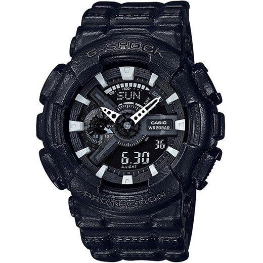Zegarek męski Casio G-SHOCK STRIKE GA-110BT-1AER Casio czarny alleTime.pl