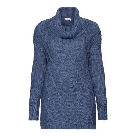 Sweter Sheego Casual niebieski L-XL okazyjna cena AboutYou 