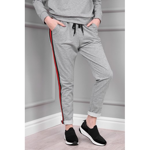 Spodnie dresowe MAYBACH szare szary Modoline S/M MODOLINE.PL