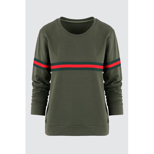 Bluza dresowa MAYBACH zielona Modoline szary S/M MODOLINE.PL