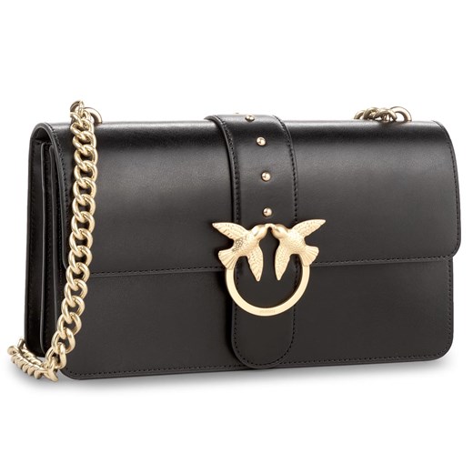 Torebka PINKO - Love Simply 2 Tracolla PE 18 PLTT 1P212T Y4HJ Black Z99 szary Pinko eobuwie.pl