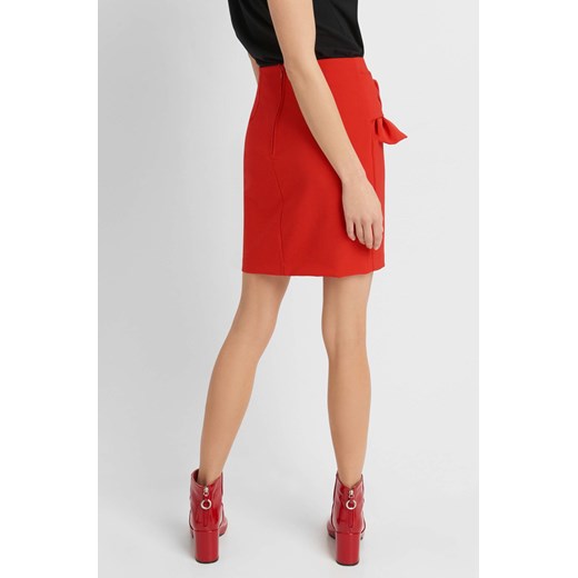 Kopertowa spódnica z wiązaniem ORSAY czerwony 42 orsay.com