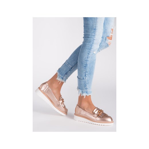 Mokasyny Lanberry Champagne DeeZee.pl 40