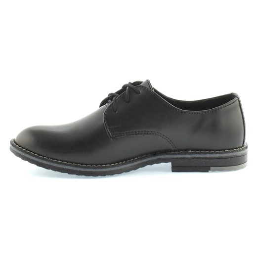 Eleganckie buty komunijne dla chłopca Zarro 130/03 - Czarny szary Zarro 32 Sklep Dorotka