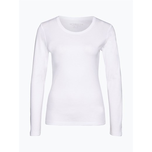 brookshire - Damska koszulka z długim rękawem, biały