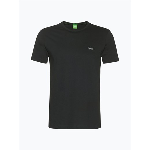 BOSS Green - T-shirt męski – Tee, niebieski