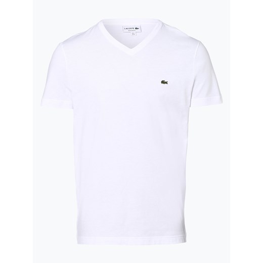 Lacoste - T-shirt męski, czarny bialy Lacoste 6 vangraaf