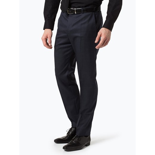 Strellson - Męskie spodnie od garnituru modułowego – Mercer, niebieski Strellson czarny 98 vangraaf