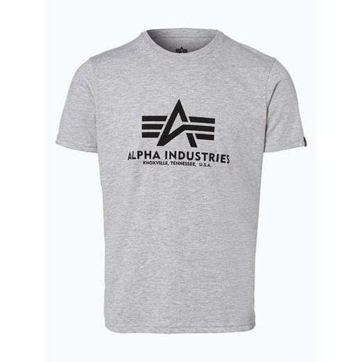 Alpha Industries - T-shirt męski, szary Alpha Industries szary XL vangraaf