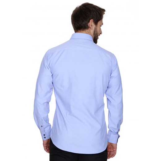 Koszula Premium niebieska szary  176/182 40 eLeger