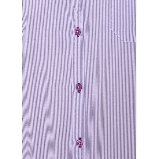 Koszula prążki fioletowe rozowy  176/182 43 eLeger