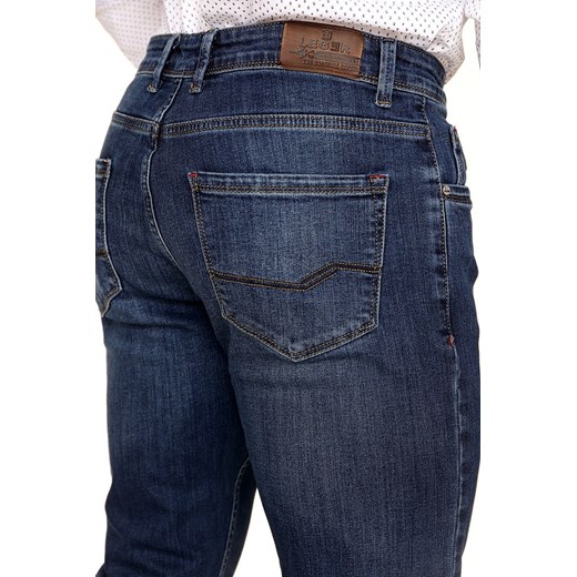 Spodnie jeansowe  szary 33/32 eLeger