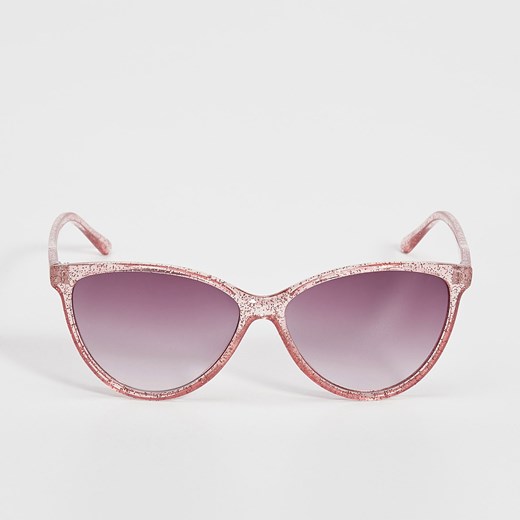 Sinsay - Okulary przeciwsłoneczne - Różowy rozowy Sinsay One Size 
