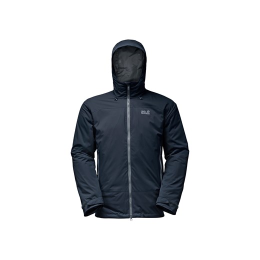 MĘSKA KURTKA DISCOVERY COVE MEN NIGHT BLUE 1108401-1010 JACK WOLFSKIN, Rozmiar - S, Kolor - 1108401-1010, Płeć - MEN