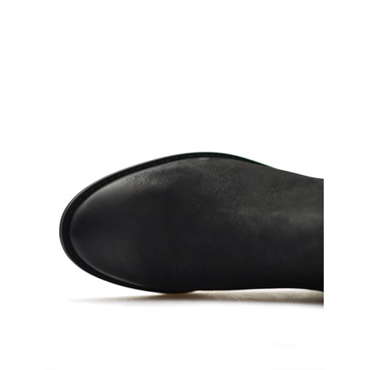 CheBello Kozaki damskie B1906 Czarne nubuk  Chebello  promocyjna cena Arturo-obuwie 