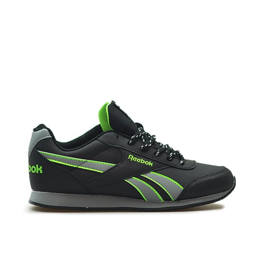Buty Reebok młodzieżowe Royal CLJOG 2RS Czarne/Szare/Zielone Reebok czarny  Arturo-obuwie