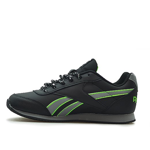 Buty Reebok młodzieżowe Royal CLJOG 2RS Czarne/Szare/Zielone czarny Reebok  Arturo-obuwie