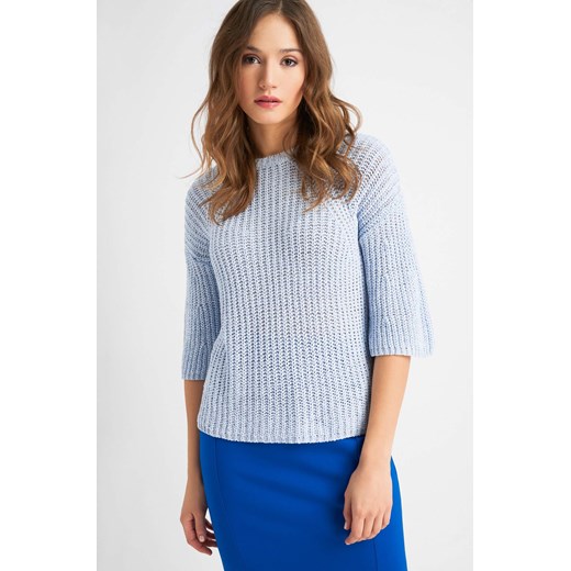 Sweter z rękawami ¾ niebieski ORSAY S orsay.com