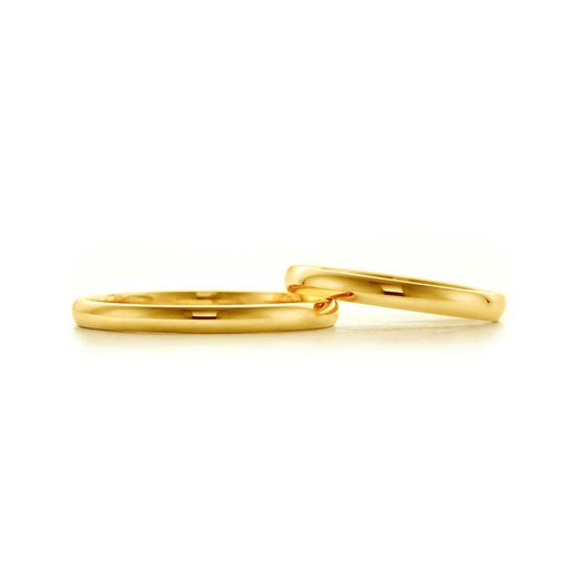 Obrączki ślubne złote półokrągłe 2 mm  Savicki  promocja  