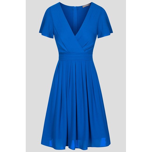 Sukienka z kokardą z tyłu niebieski ORSAY 40 orsay.com