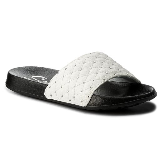 Klapki SKECHERS - Rodeo Dr 31547/WHT White szary Skechers 40 eobuwie.pl