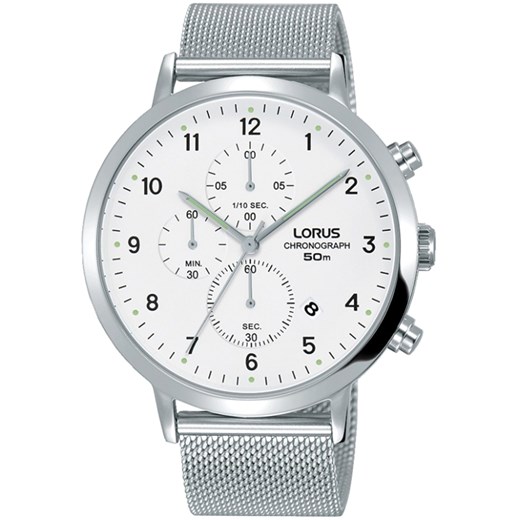 Lorus RM313EX9 zegarek męski chronograf bialy Lorus  alleTime.pl