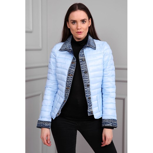 Kurtka wiosenna HOUSTON błękitna