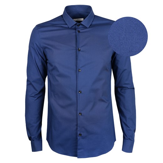 Versace Collection Koszula "Trend"  niebieski 40 okazja ubierzsie.com 