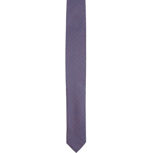krawat platinum niebieski classic 246  Recman  