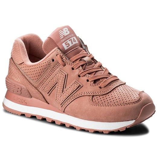 Sneakersy NEW BALANCE - WL574URT  Różowy New Balance rozowy 40 eobuwie.pl