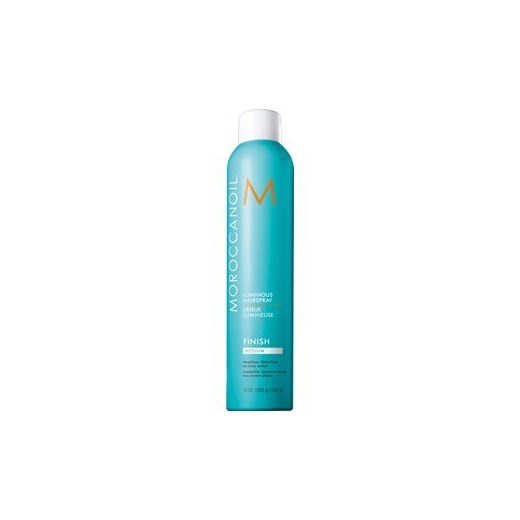 MoroccanOil Luminous Hair Spray Medium - średnio-utrwalający lakier do włosów 330ml - Wysyłka w 24H! Moroccanoil turkusowy  Estyl.pl