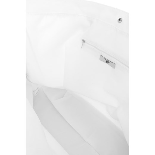 Duża kremowa torba plażowa szary Twinset Underwear & Beachwear UNI Velpa.pl