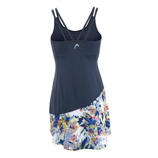 Damska sukienka tenisowa Head Vision Graphic Dress - navy Head szary XS Strefa Tenisa